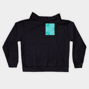 Green omni directional keyboard Kids Hoodie